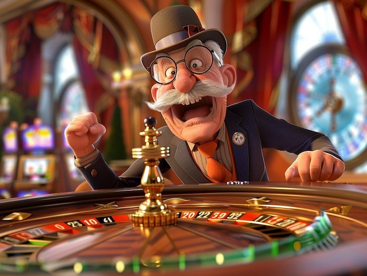 Antarmuka permainan Treasures Aztec dengan simbol Aztec dan gulungan slot